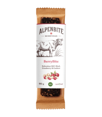 BerryBite Bio-Fleischriegel Produktfoto
