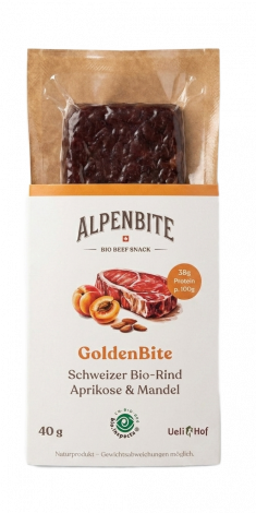 GoldenBite Riegel freigestellt